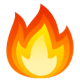 emoji ogień - liczba głosów: 232